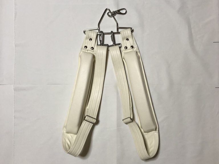 大太鼓ベルト 白色（中・大金具）│阿波踊り用品 やまぐち